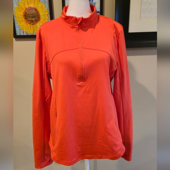 Spyder Tops - Spyder Women's Orang Quarter-Zip Athletic Top